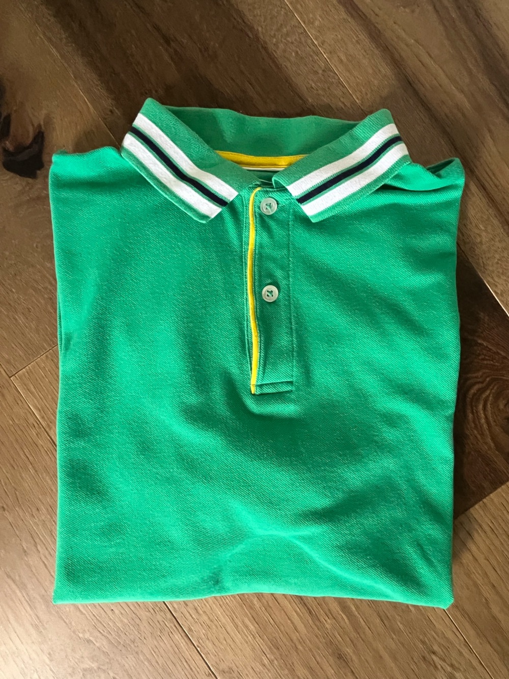 Club Room Performance Green Polo Shirt - Size M - EUC